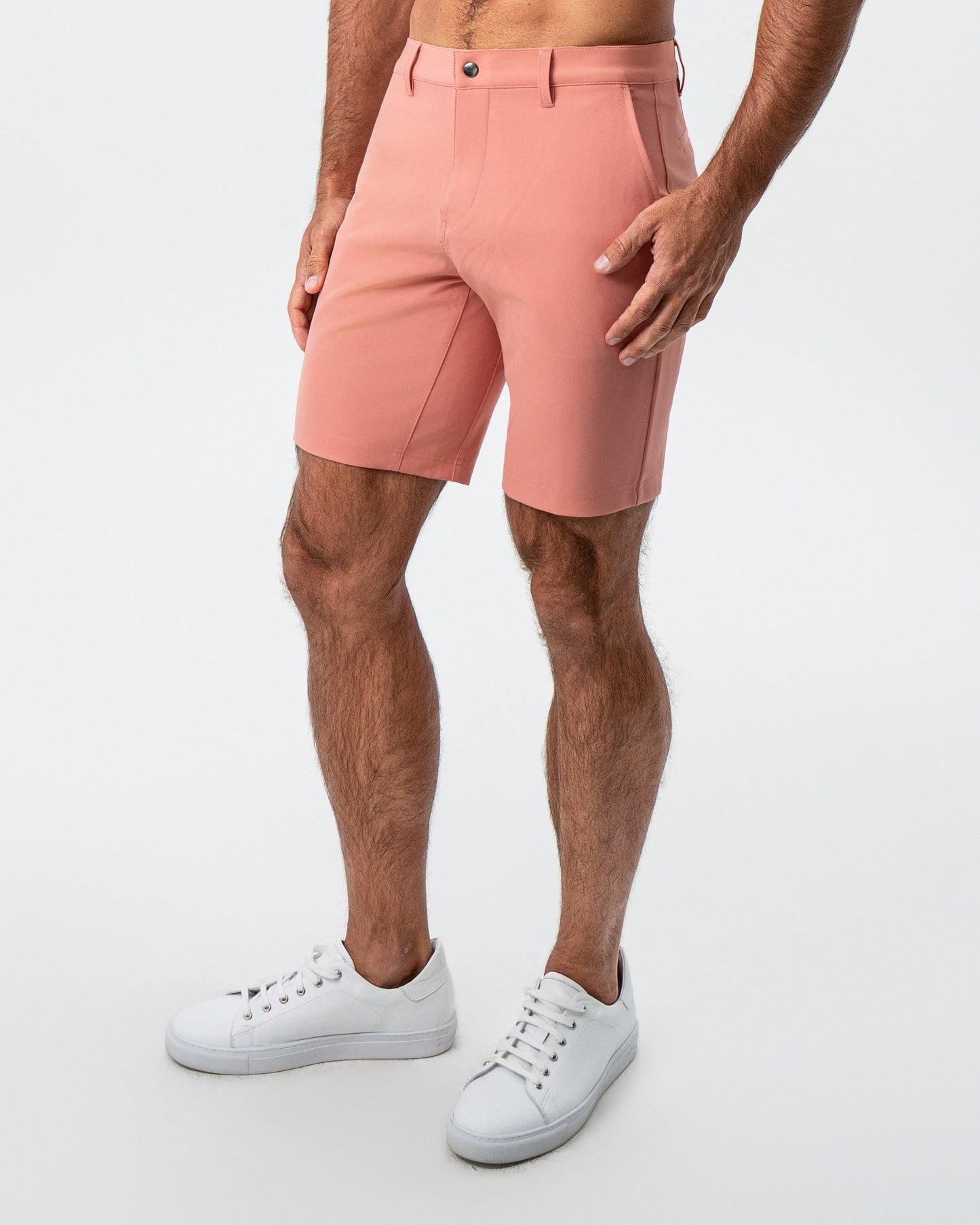 Athletic Fit Shorts - Salmon