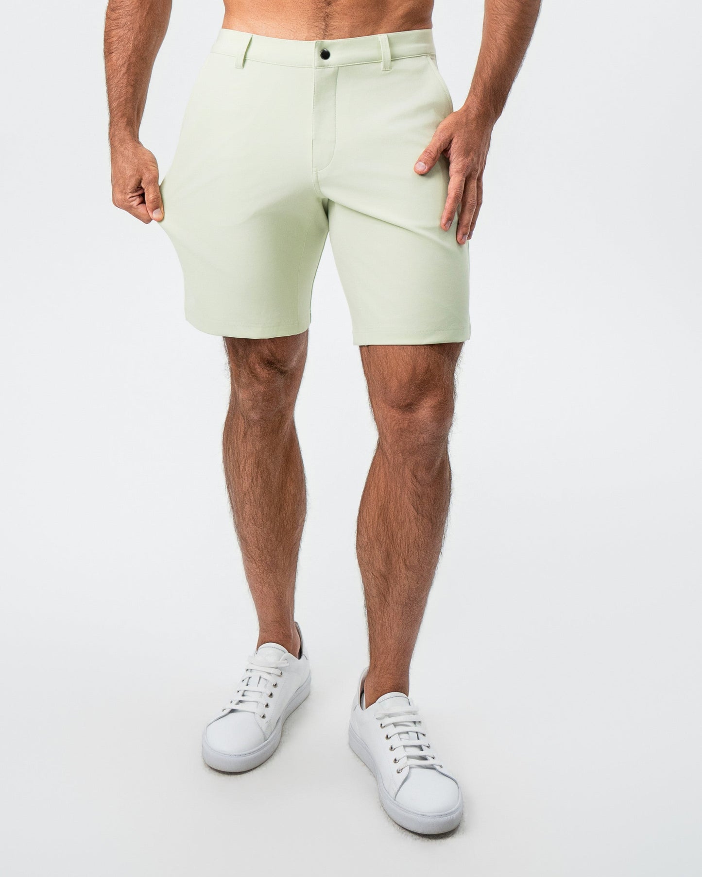 Athletic Fit Shorts - Mint Green