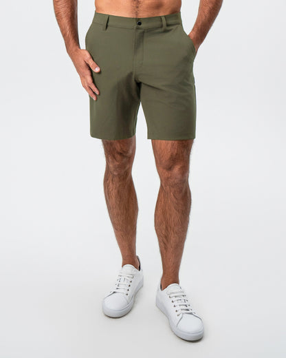 Athletic Fit Shorts - Olive