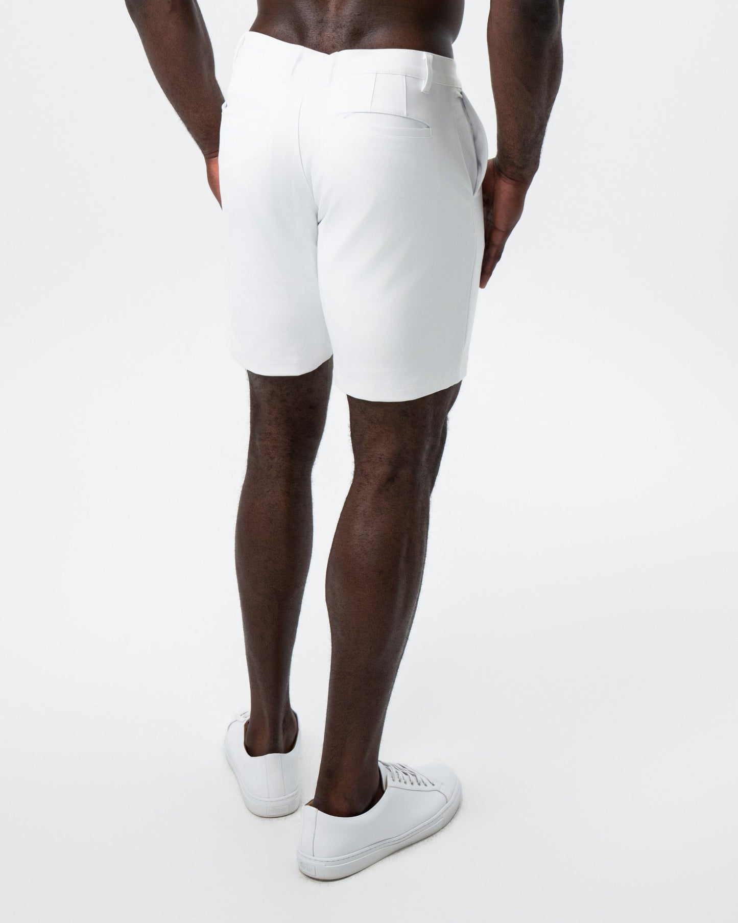 Athletic Fit Shorts - White
