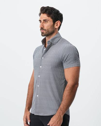 "The Bridgestone" Big Check Grey