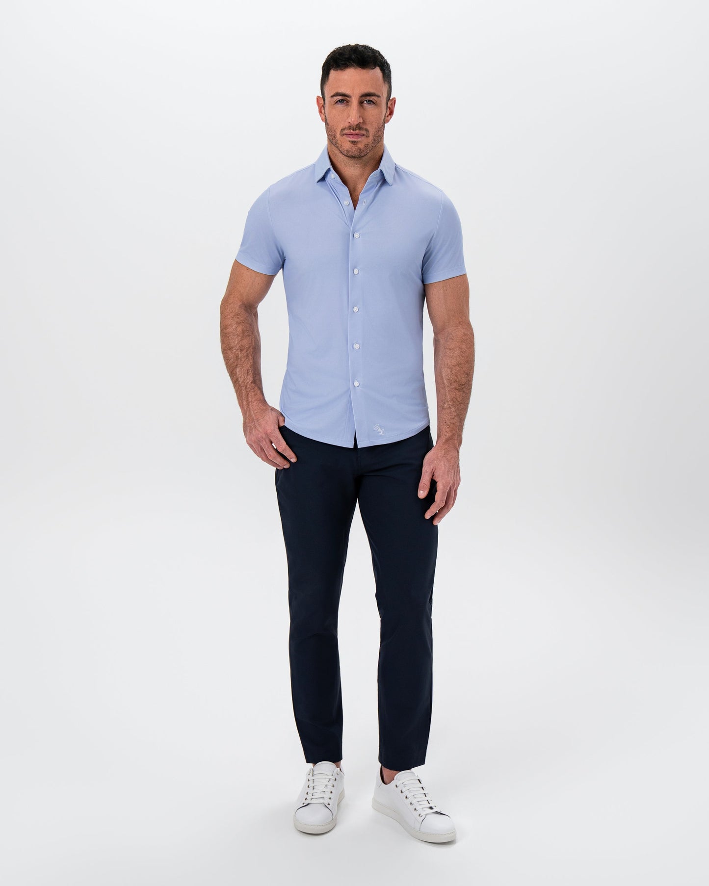 "The Cabo" Light Blue Weave