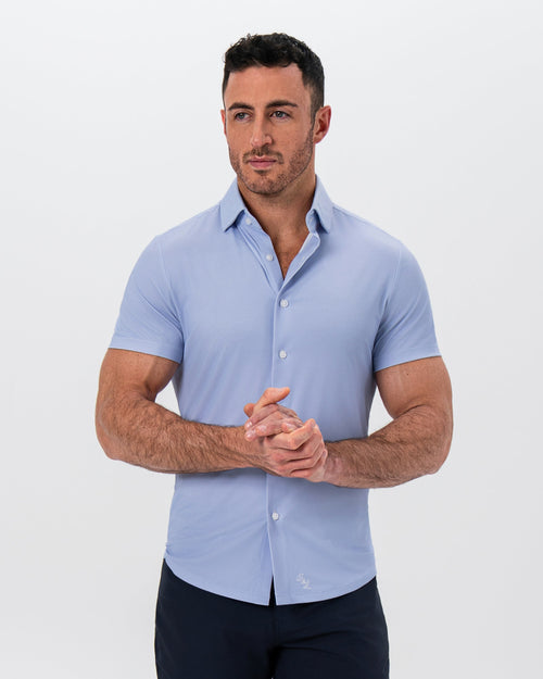 "The Cabo" Light Blue Weave