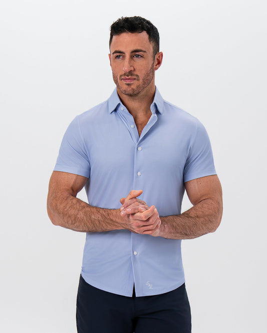 "The Cabo" Light Blue Weave