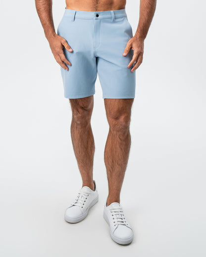 Athletic Fit Shorts - Light Blue