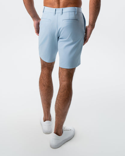 Athletic Fit Shorts - Light Blue