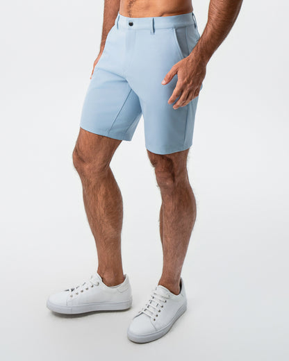 Athletic Fit Shorts - Light Blue